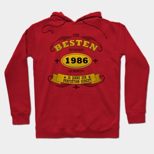 Geburtstag 35 Jahre Baujahr 1986 Alter Hoodie